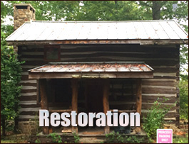 Historic Log Cabin Restoration  Hopedale, Ohio